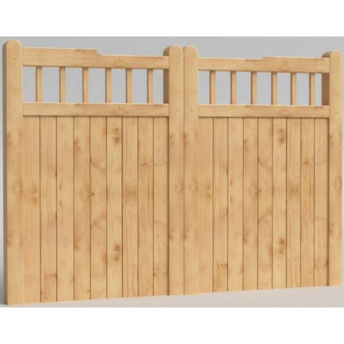 Sheffield Style Regents Driveway Gates