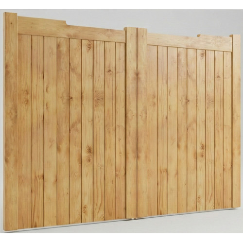 Wirral Cladded Driveway Gates