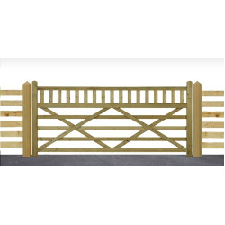 Equestrian Field Gate Equestrian Field Gate