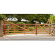 Estate 5 Bar Field Gate