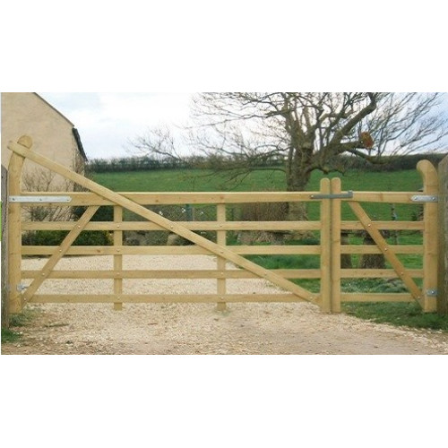 Estate 5 Bar Field Gate