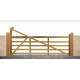 Estate 5 Bar Field Gate