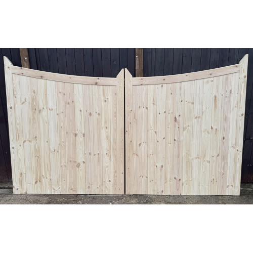 Devon Cladded Driveway Gates