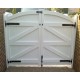 Canterbury Cladded Driveway Gates