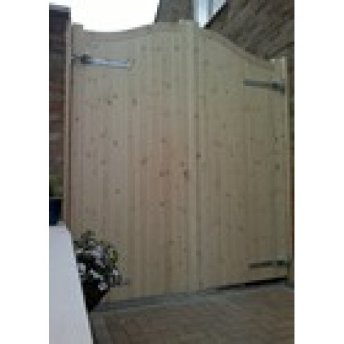 Coventry Cladded Driveway Gates
