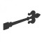 Ornamental Hinge (Fronts Only) Arrow Head