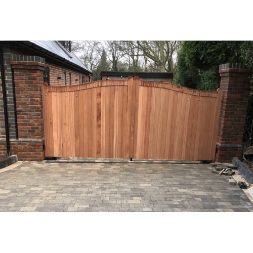 Coventry Cladded Driveway Gates