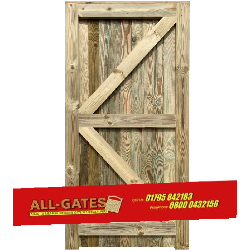Closeboard Gates - Framed, Ledged & Braced