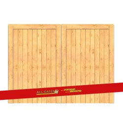 Durham Cladded Driveway Gates Durham Cladded Driveway Gates