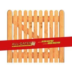 Round Top Palisade Gates Round Top Palisade Gates