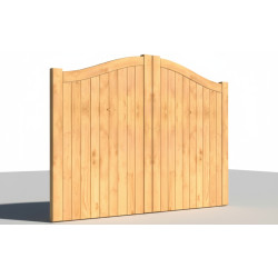 Coventry Cladded Driveway Gates Coventry Cladded Driveway Gates